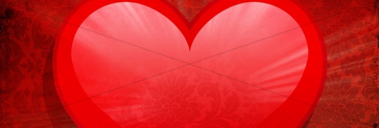 Valentine Heart Website Banner Thumbnail Showcase