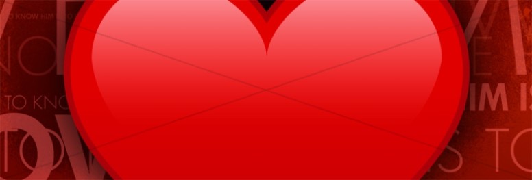 Big Red Heart Website Banner Thumbnail Showcase