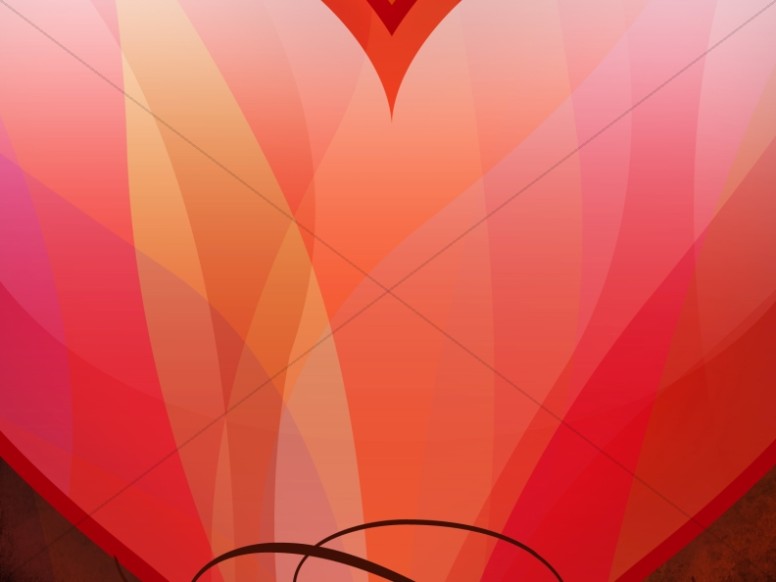 Heart Shape Worship Background Thumbnail Showcase