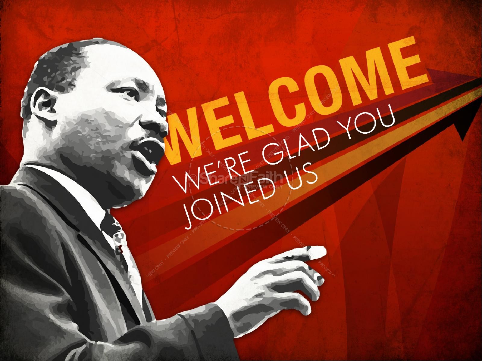 Martin Luther King Jr. PowerPoint Thumbnail 2