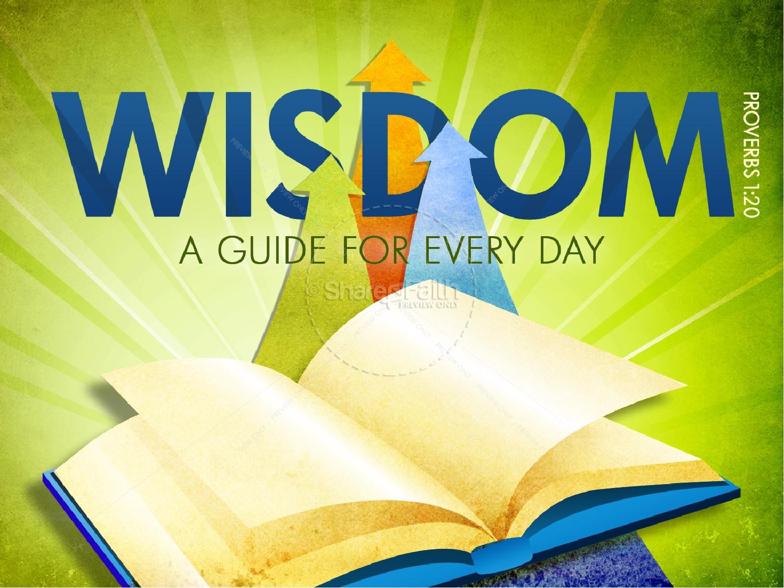 Everyday Wisdom PowerPoint Thumbnail 1