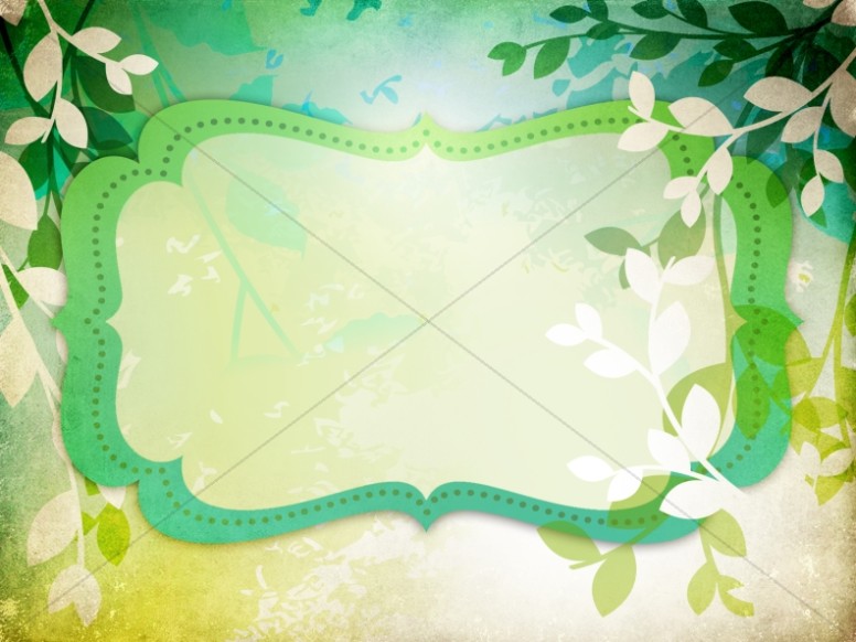 Leaves PowerPoint Background Thumbnail Showcase