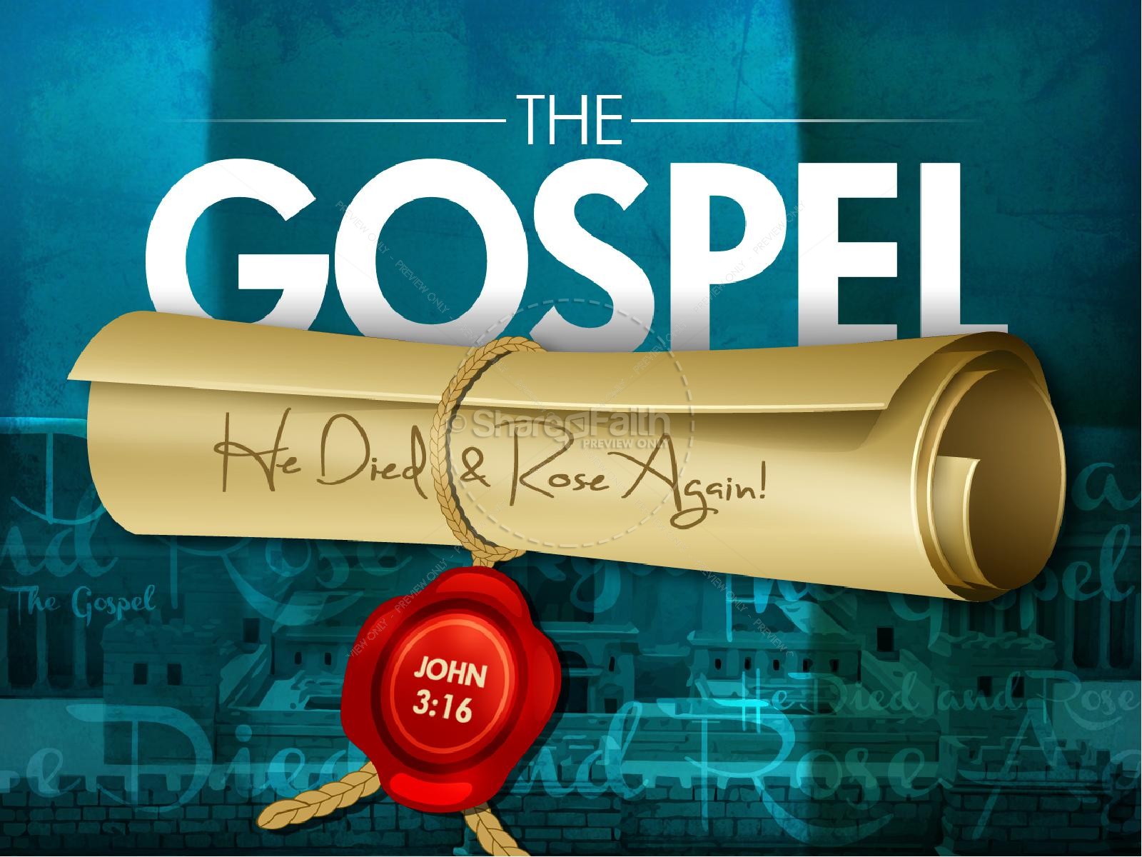 The Gospel PowerPoint | slide 1