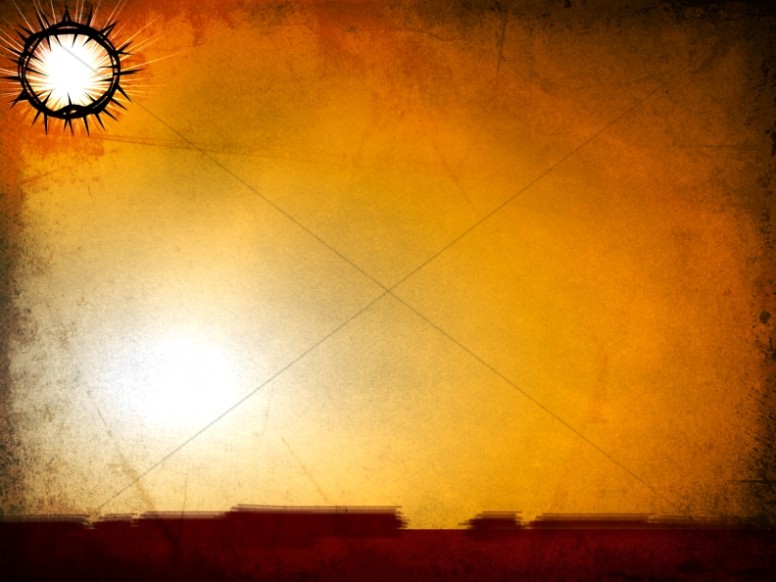 Thorns Worship Background Template