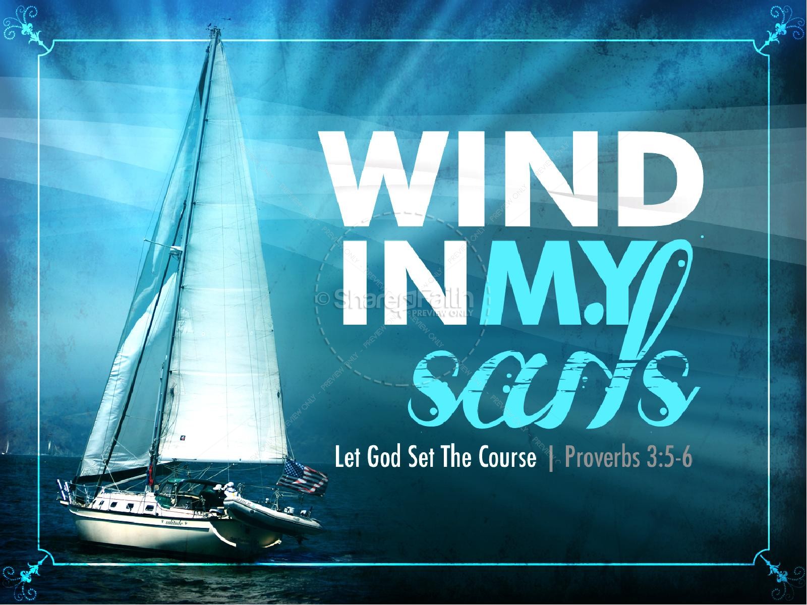 Wind In My Sails PowerPoint | slide 1