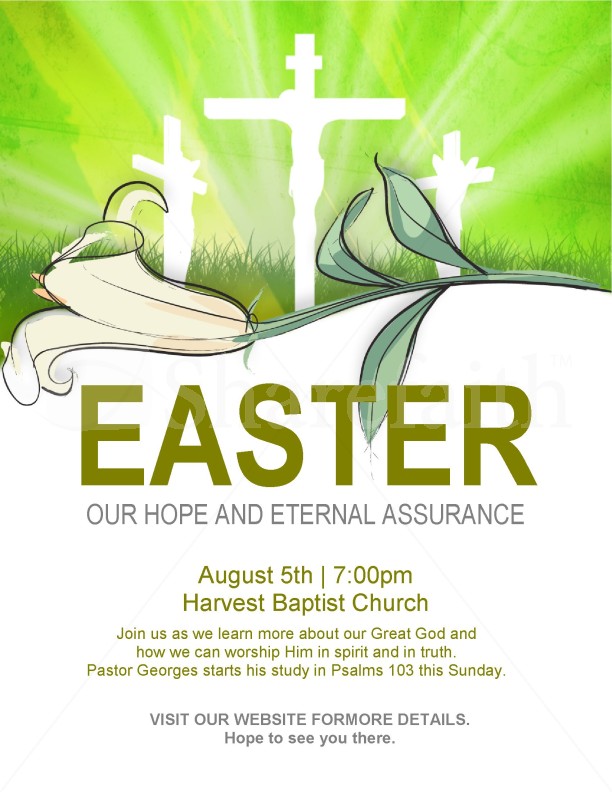 Easter Flyer Template | page 1