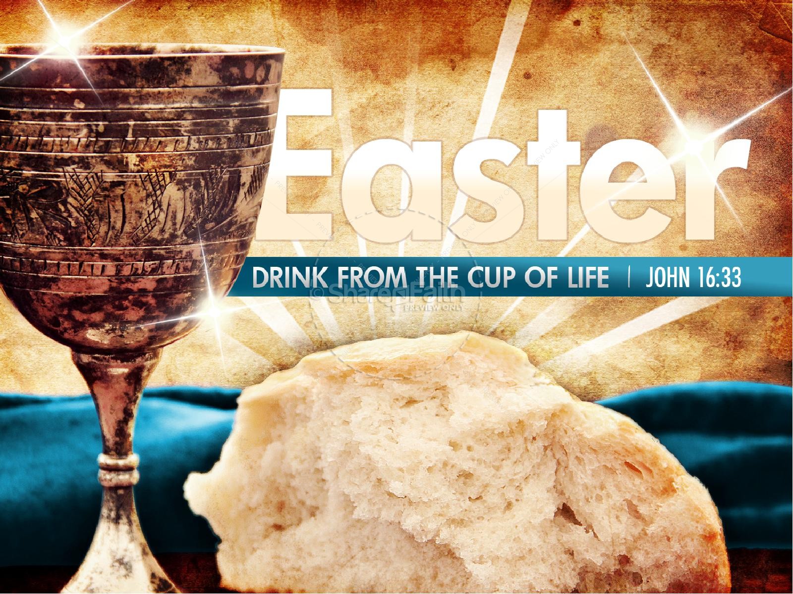 Communion Easter PowerPoint Graphics Thumbnail 1