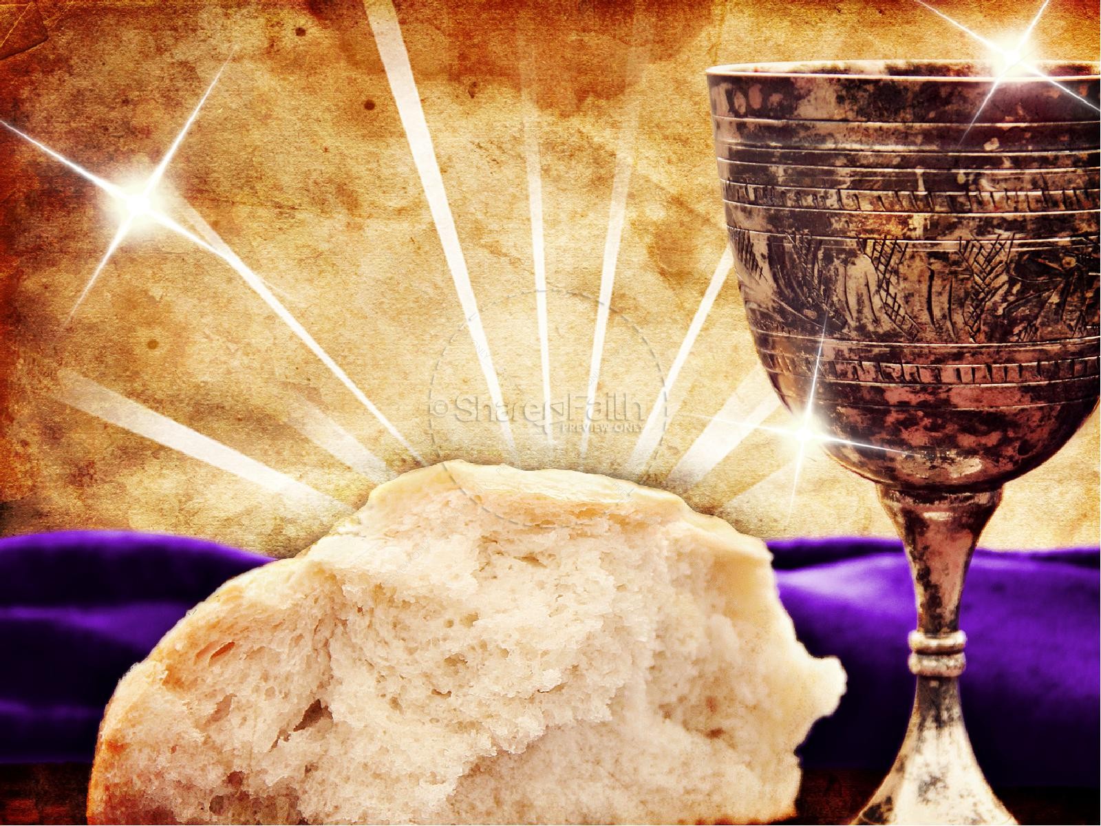 Communion Easter PowerPoint Graphics Thumbnail 7