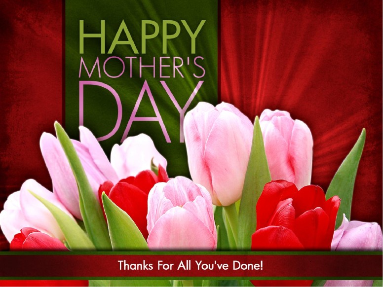 Happy Mother's Day Template PowerPoint
