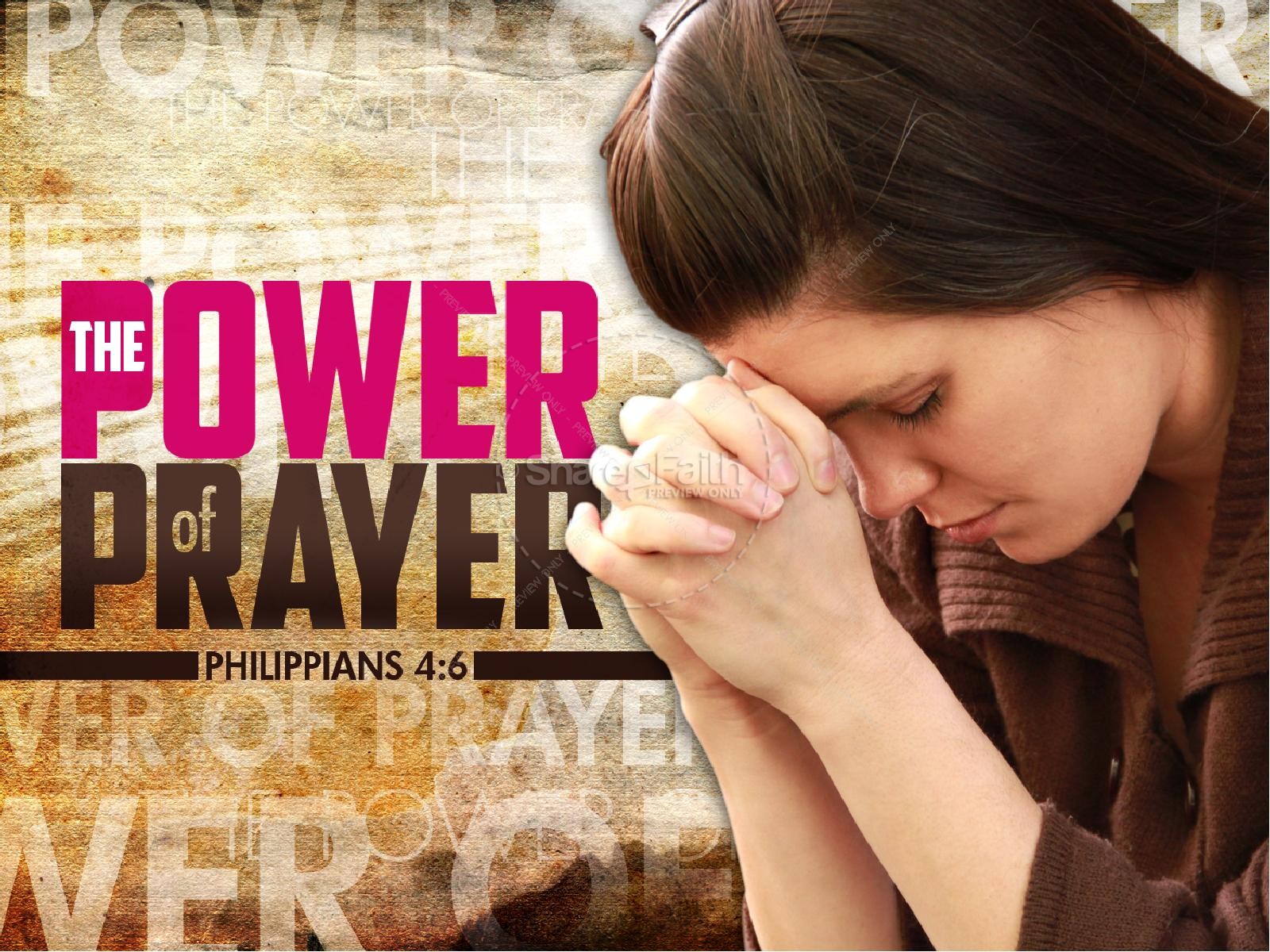 Power of Prayer PowerPoint