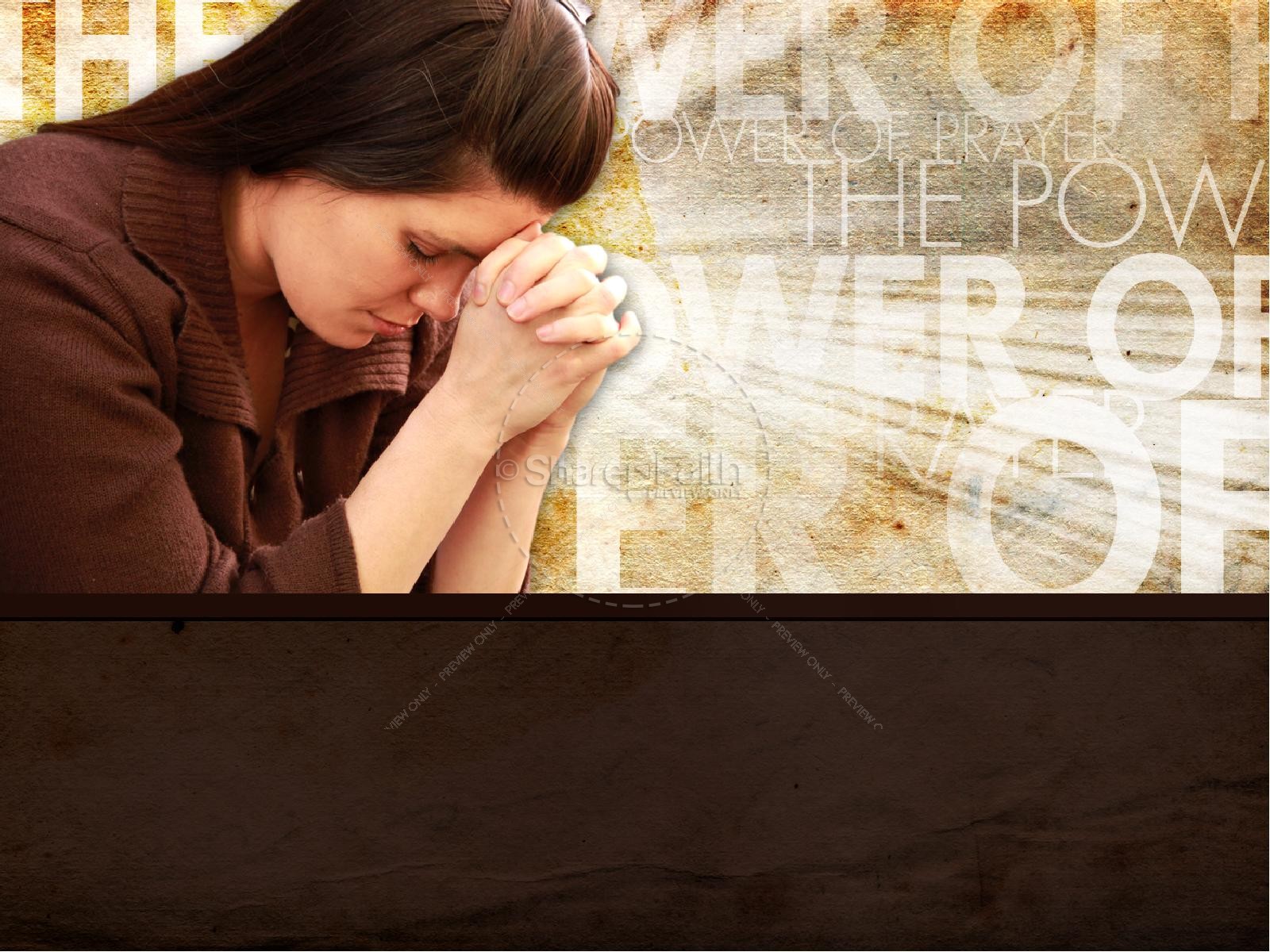 Power of Prayer PowerPoint Thumbnail 7