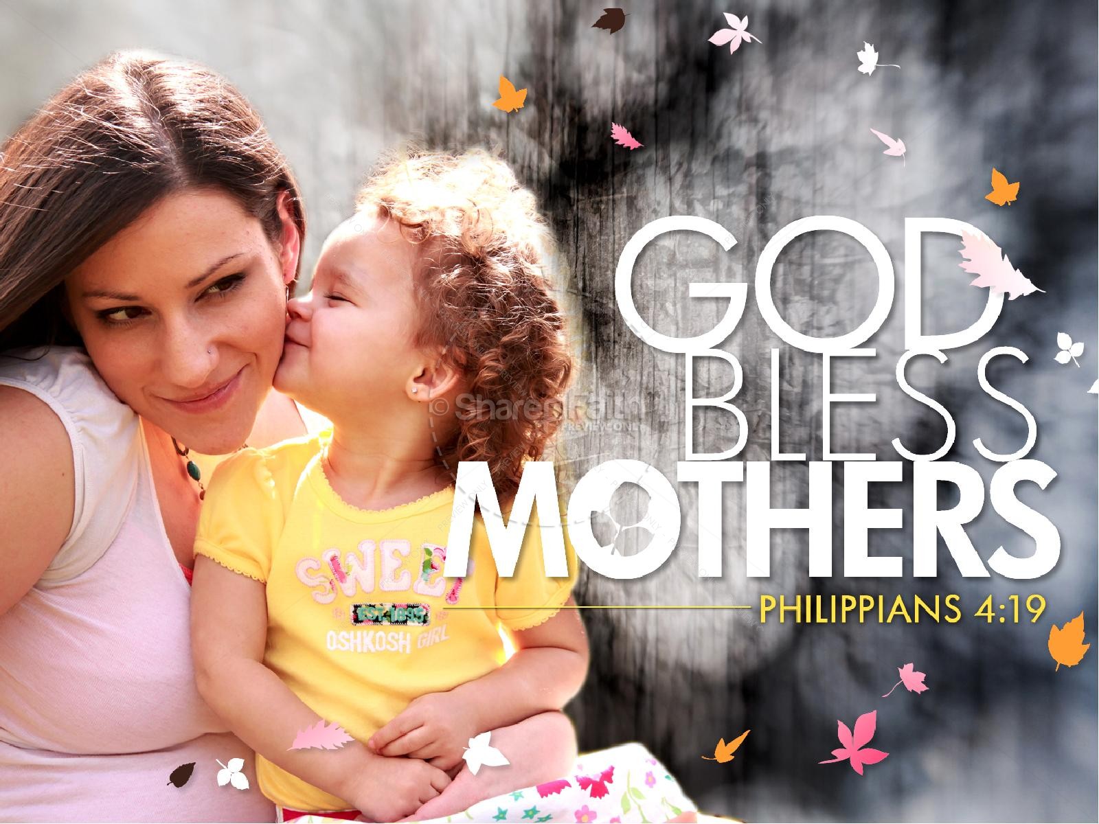 God Bless Mothers PowerPoint Sermon Thumbnail 1