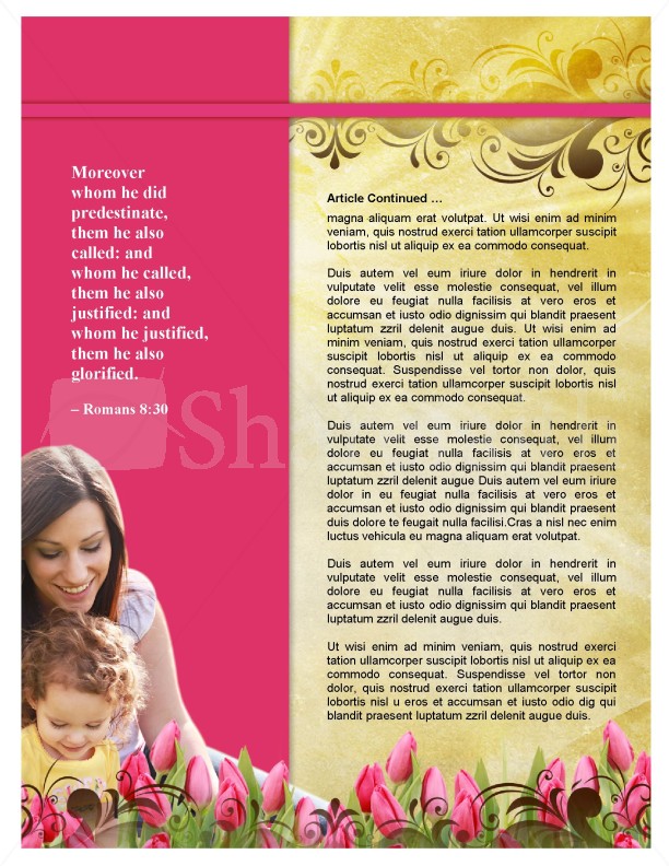 Mom's Day Newsletter | page 2