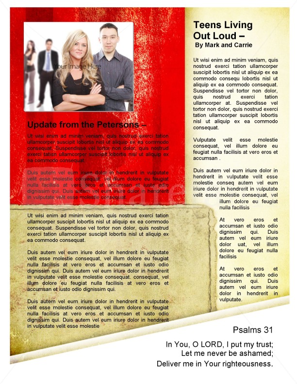 Newsletter Cross Template | page 4