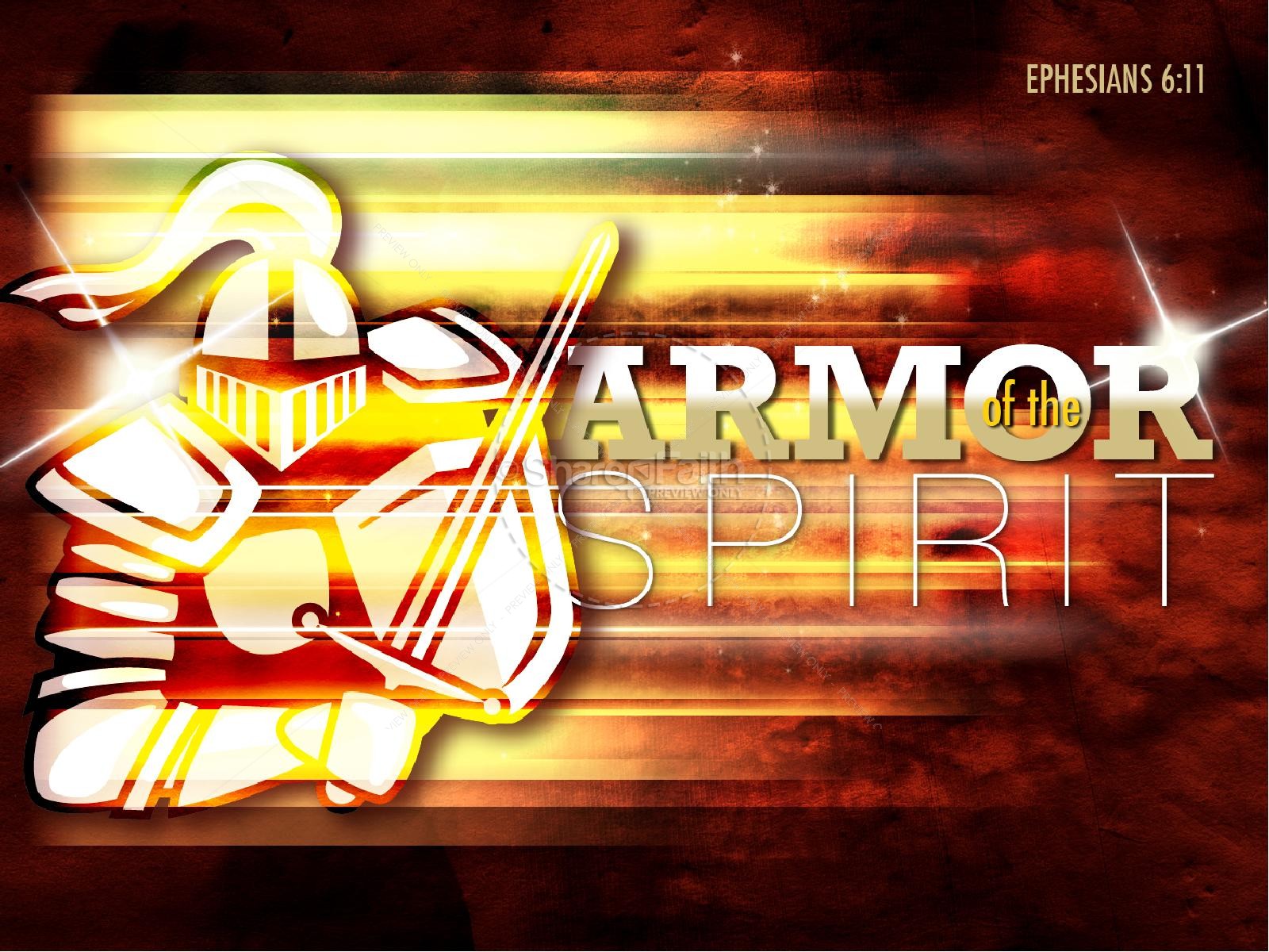 Armor of the Spirit PowerPoint Thumbnail 1