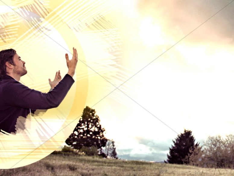 Lifted Hands Worship Background Thumbnail Showcase