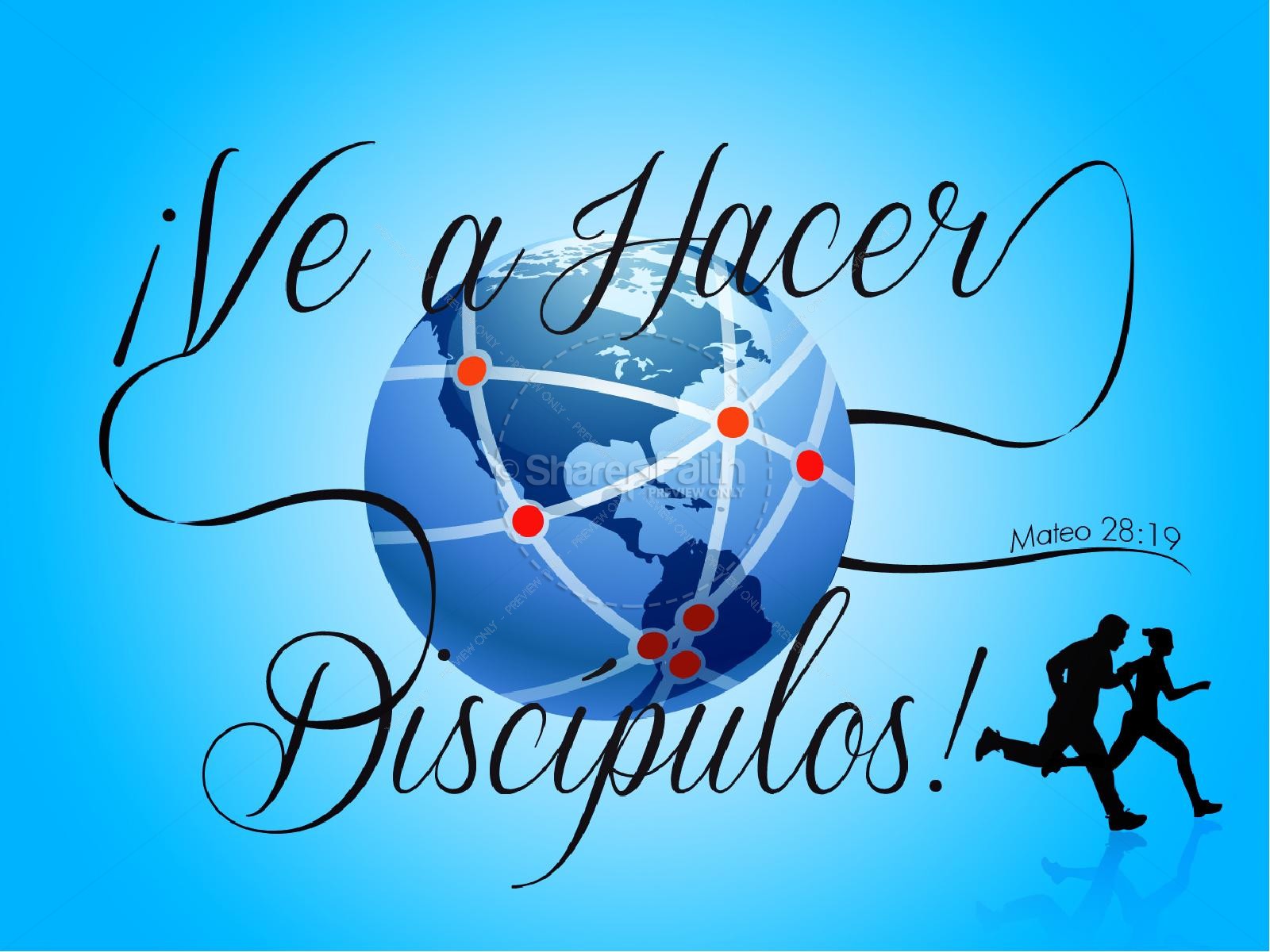 Ve a Hacer Discipulos PowerPoint Thumbnail 1