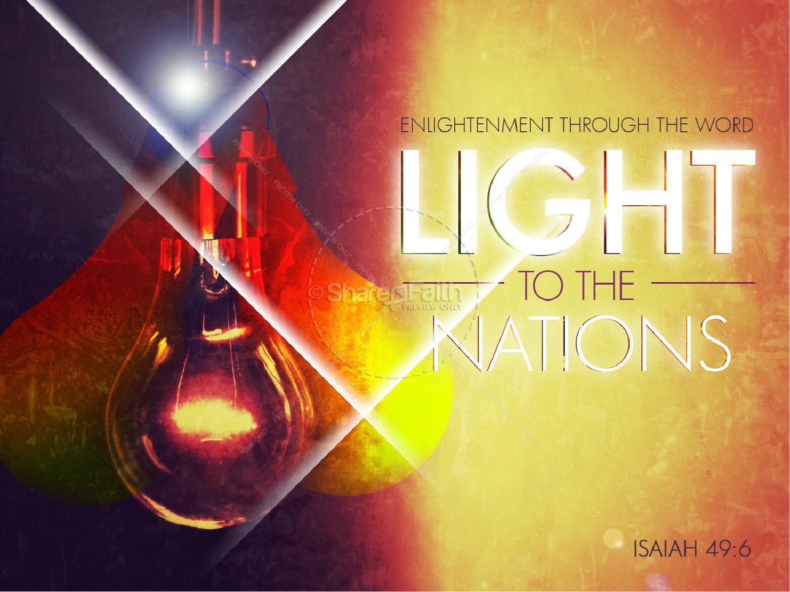 Light to the Nations PowerPoint Sermon
