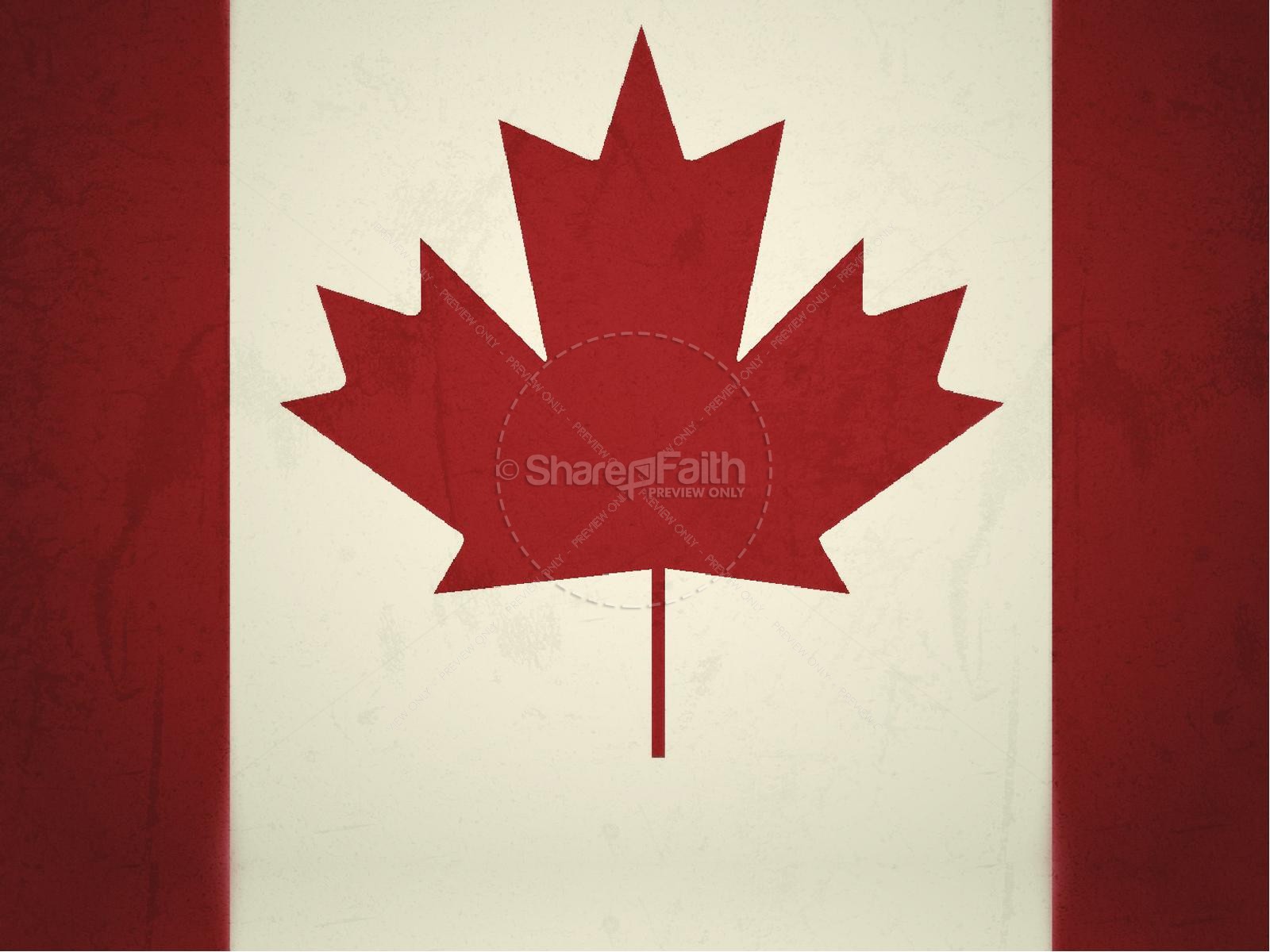Happy Canada Day PowerPoint Template Thumbnail 2