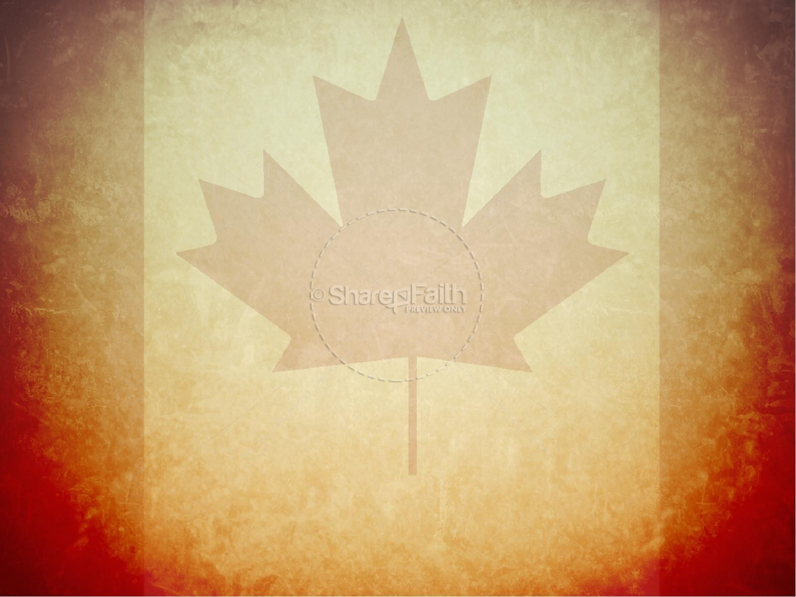 Happy Canada Day PowerPoint Template