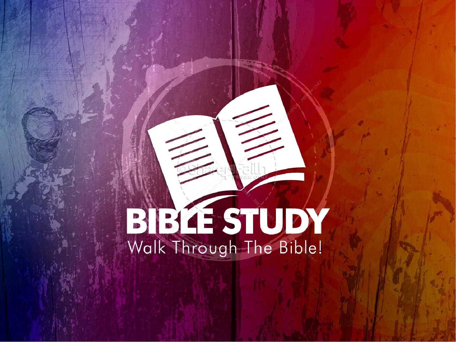 Bible Study PowerPoint Template