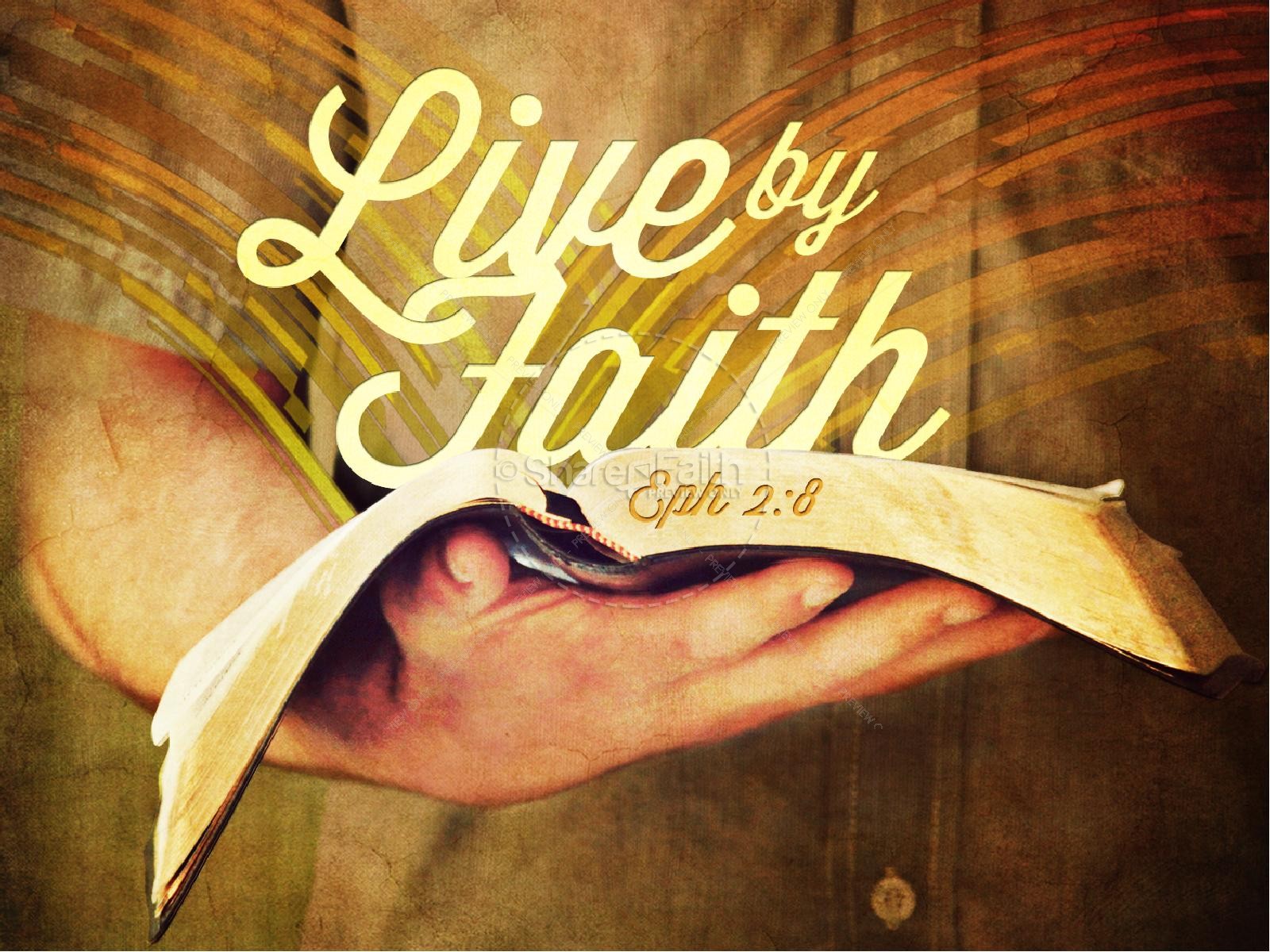 Live By Faith PowerPoint Sermon Thumbnail 1