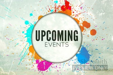 Upcoming Events Church Video Loop