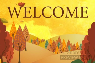 Fall Welcome Video for Church