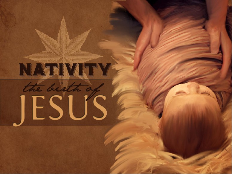 Nativity Birth of Jesus PowerPoint Template