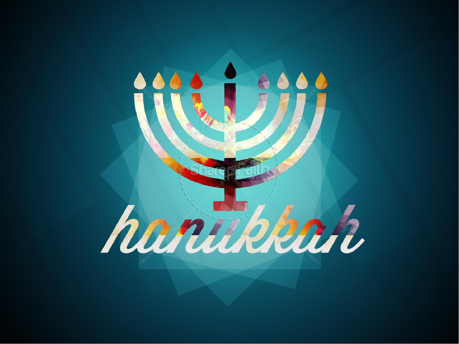 Happy Hanukkah PowerPoint Thumbnail 3