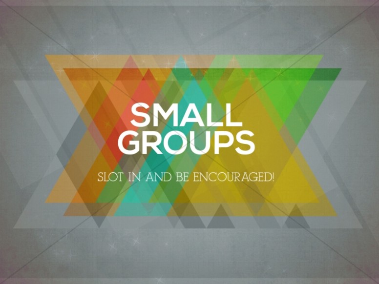 Small Groups Church Service Slide Thumbnail Showcase