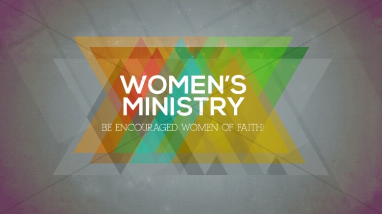 Womens Ministry Church Service Still Slide Thumbnail Showcase