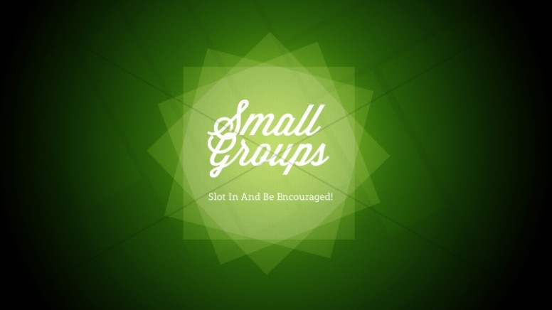 Small Groups Church Service Stills Thumbnail Showcase