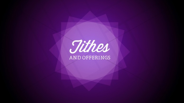 Tithes and Offerings Church Event Stills Thumbnail Showcase