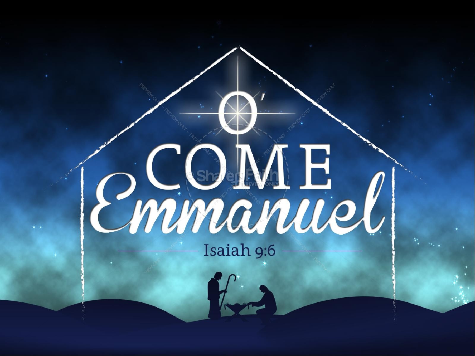 O Come Emmanuel PowerPoint Sermon