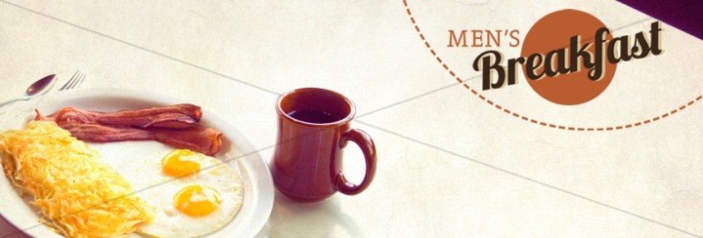 Men's Breakfast Website Banner Thumbnail Showcase