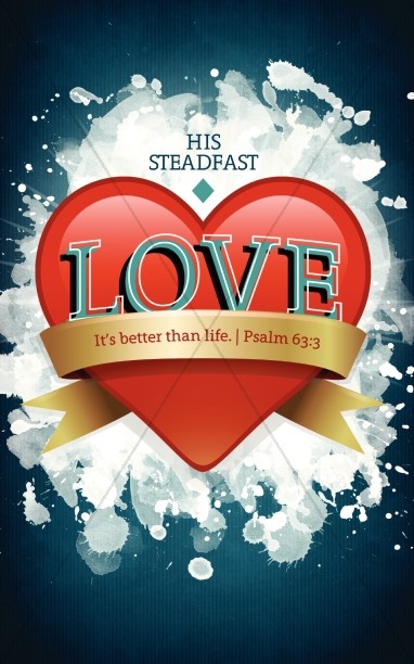 Steadfast Love Church Bulletin Thumbnail Showcase