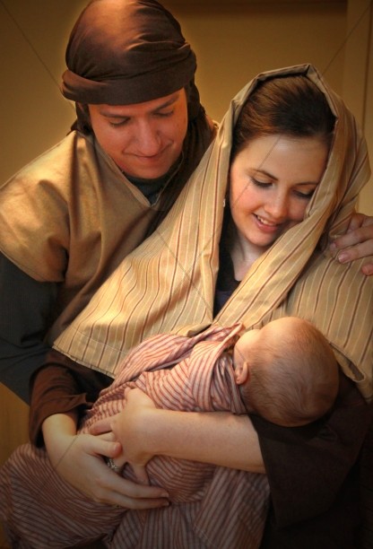Birth of Christ Religious Stock Photos