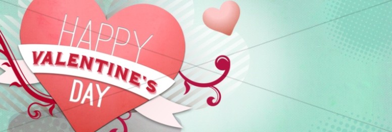 Happy Valentine's Day Website Banner Thumbnail Showcase