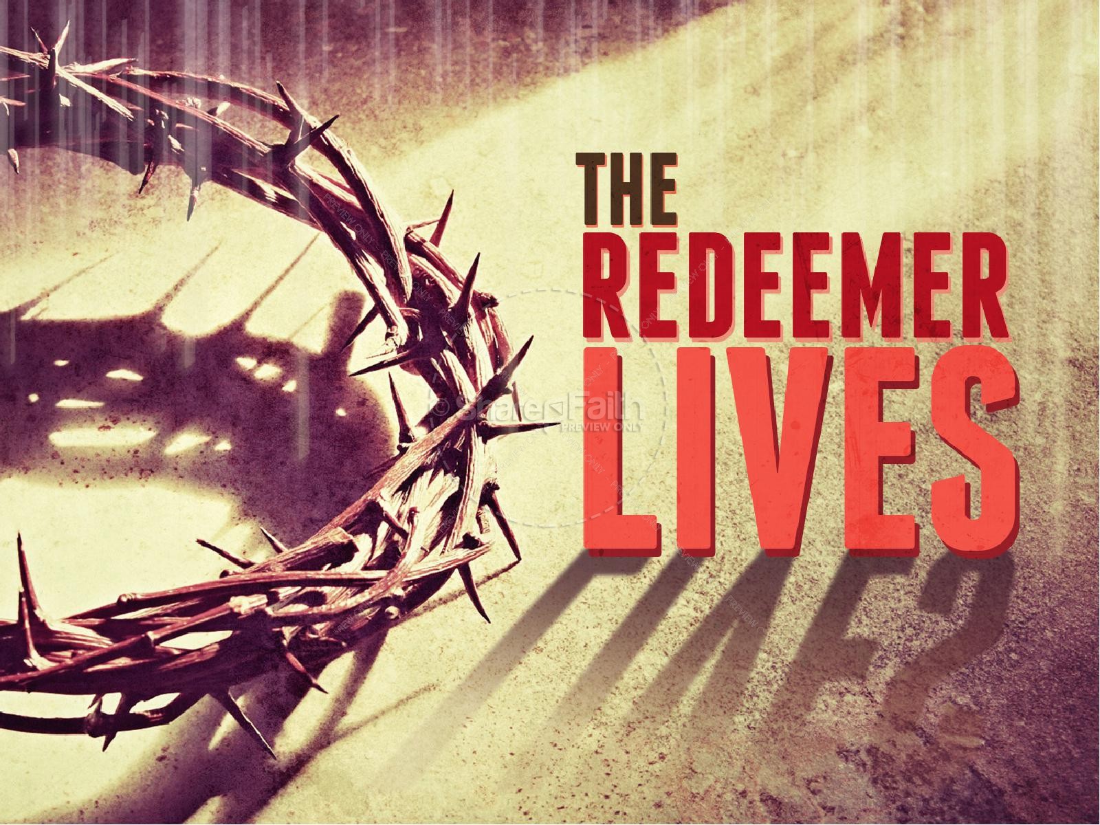 Redeemer Lives PowerPoint Sermon