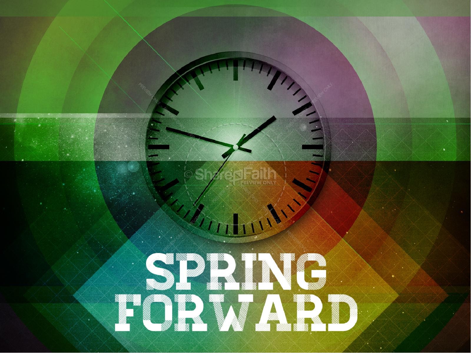 Daylight Savings Spring Forward Graphics Thumbnail 1