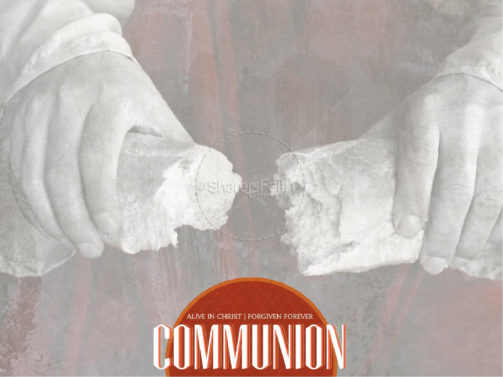 Church Communion PowerPoint Template Thumbnail 10