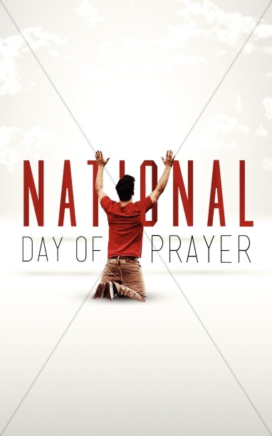 National Day of Prayer Bulletin Template Thumbnail Showcase