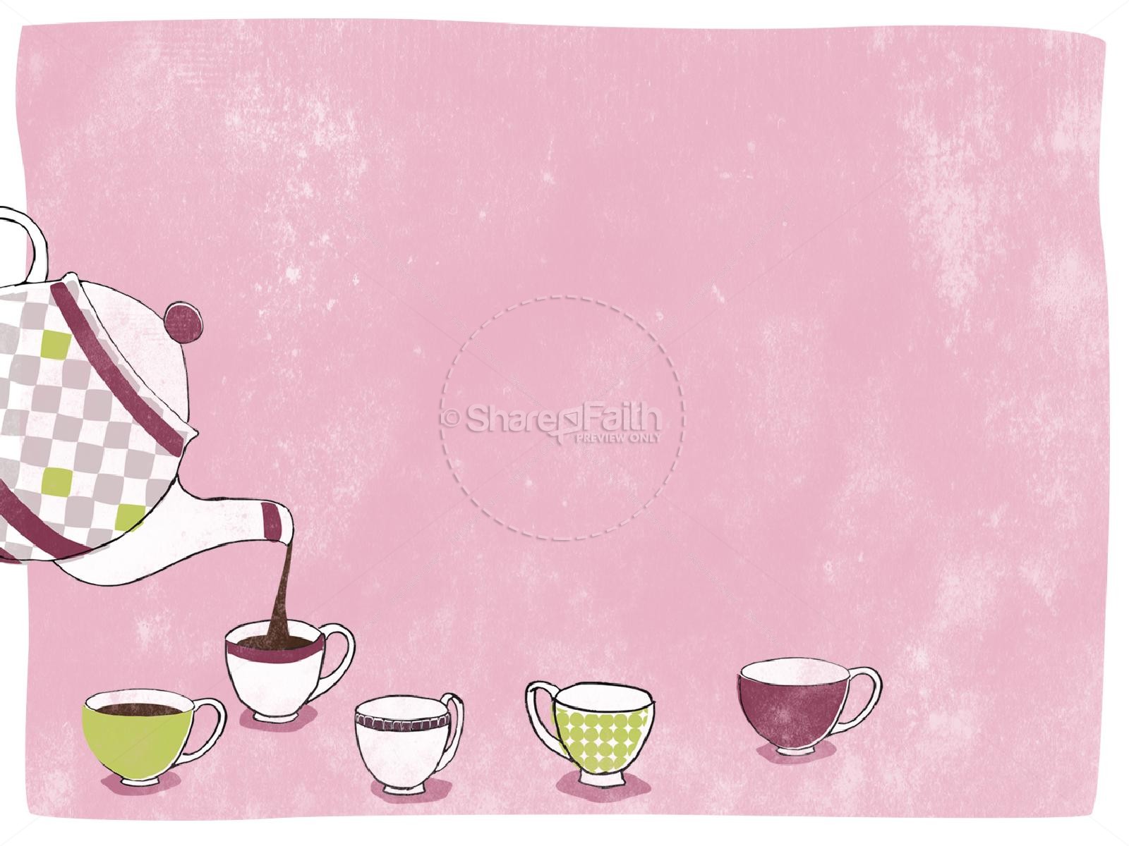 Mother's Day Tea Party PowerPoint Thumbnail 10