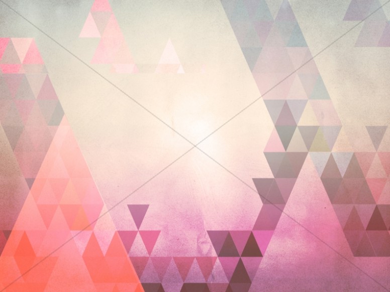 Geometric Triangles Worship Slide Thumbnail Showcase