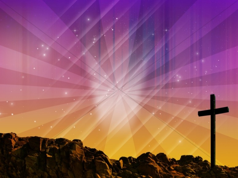 Cross Power Worship Background