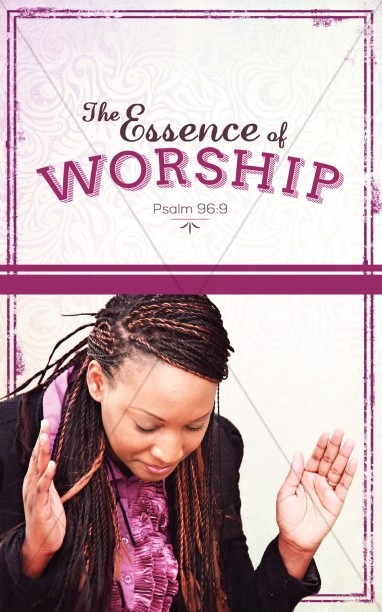 Essence of Worship Church Bulletin Thumbnail Showcase