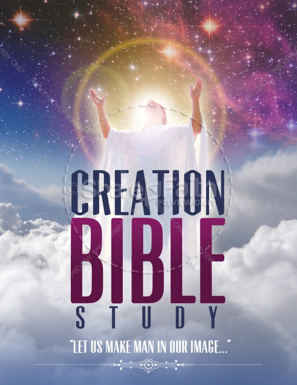 Bible Study Flyer Template for Church Thumbnail Showcase