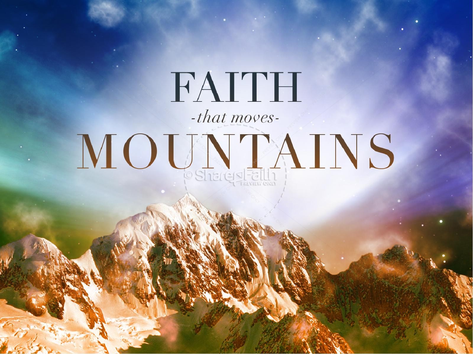 Faith That Moves Mountains Thumbnail 1