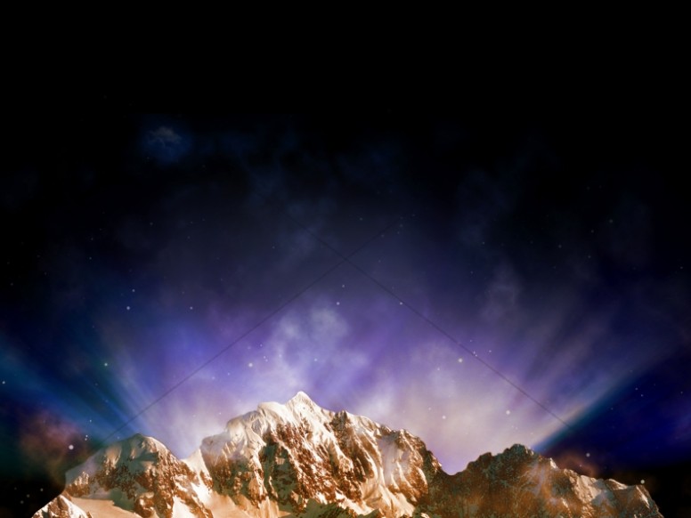 Mountains and Sky Worship Background Thumbnail Showcase